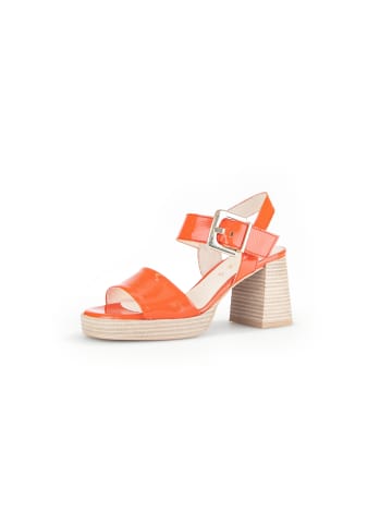 Gabor Fashion Plateau Sandale in orange