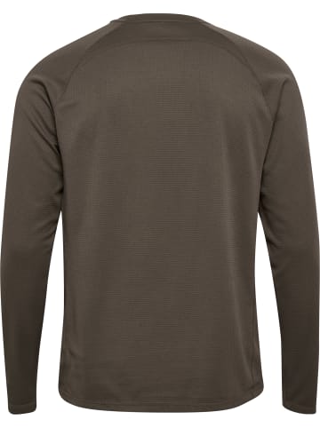Hummel T-Shirt Raglanärmel Hmlmomentum Herren in MAJOR BROWN