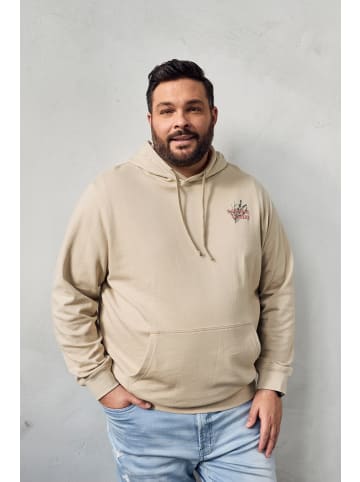 Men Plus Sweatshirt in dunkles kitt