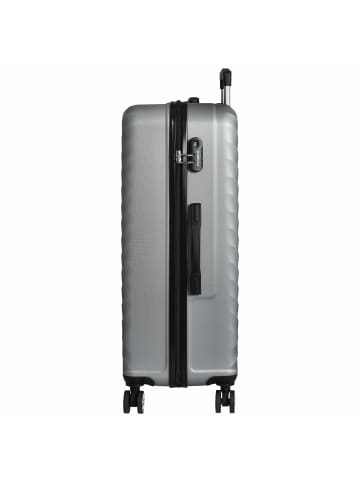 Paradise by CHECK.IN Kingston - 4-Rollen-Trolley Set 3tlg. (lila) in silber