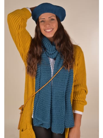 styleBREAKER Strickschal in Oliv