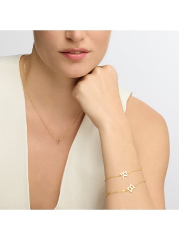 Luxenter necklace with 18-K yellow gold finish - Alphabet