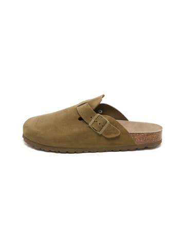 babunkers Pantoletten  in khaki