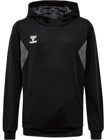 Hummel Hummel Kapuzenpullover Hmlauthentic Multisport Kinder Atmungsaktiv Schnelltrocknend in BLACK