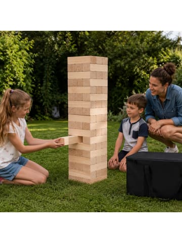 Wackelturm XXL in Natur