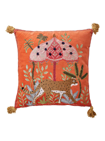 Butlers Kissen BOHEMIAN Tiger in Orange