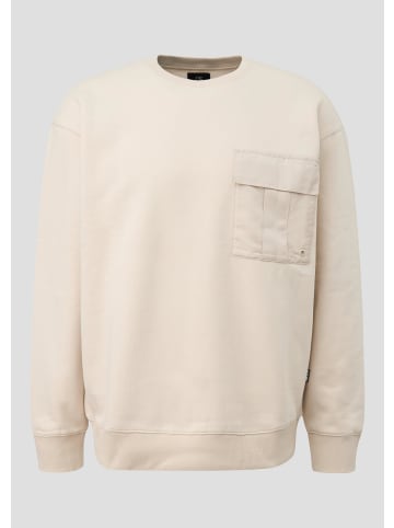 QS Sweatshirt in 8160_beige