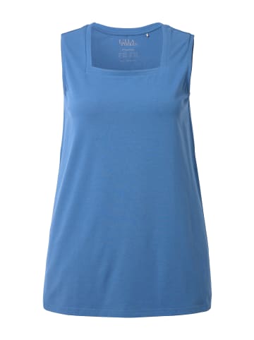 Ulla Popken Longshirt in denimblau