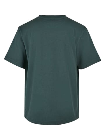 Urban Classics Lange T-Shirts in navy+bottlegreen