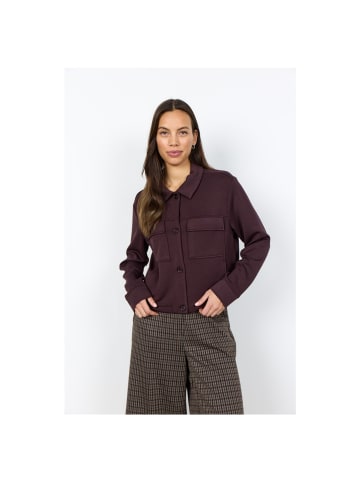 soyaconcept Jacke in chocolate plum