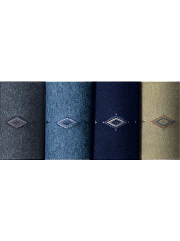 Rogo Herren-Socken in marine