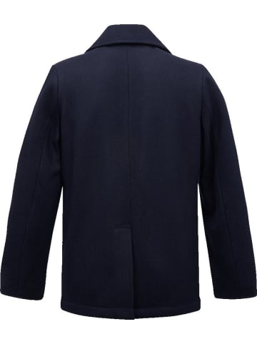 Brandit Jacke "Pea Coat" in Blau