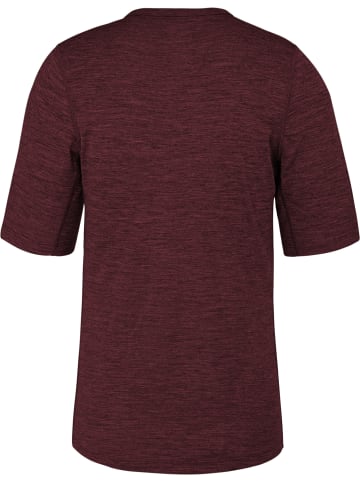 Normani Outdoor Sports Damen Merino T-Shirt Cairns in Rot