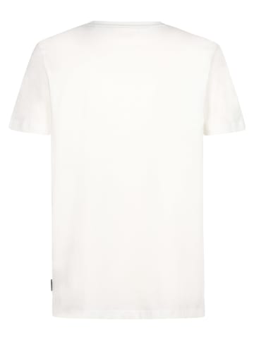 Petrol Industries T-Shirt aus Baumwolle mit Print anderson in Weiß