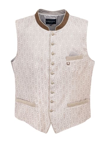 KRÜGER Trachtenweste 953162 in beige