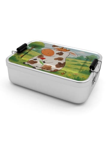 Mr. & Mrs. Panda Lunchdose Kuh Design ohne Spruch in Weiß