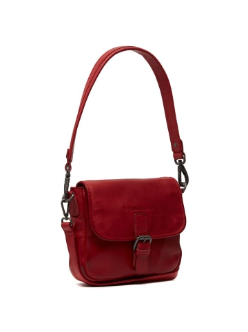 The Chesterfield Brand Irma Schultertasche Leder 20 cm in rot