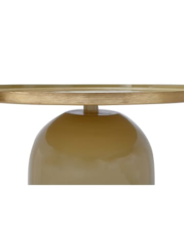 Kayoom Beistelltisch Art Deco 500 in Hellkhaki / Gold