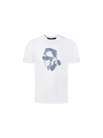 Karl Lagerfeld T-Shirt 755400 in blau/weiss
