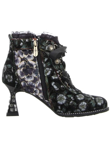 LAURA VITA Schnürstiefelette in schwarz