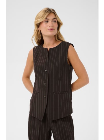 SAINT TROPEZ Ärmellose Bluse PanteleaSZ Fitted in Molé