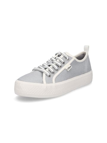 S. Oliver Plateau-Sneaker in jeans blau