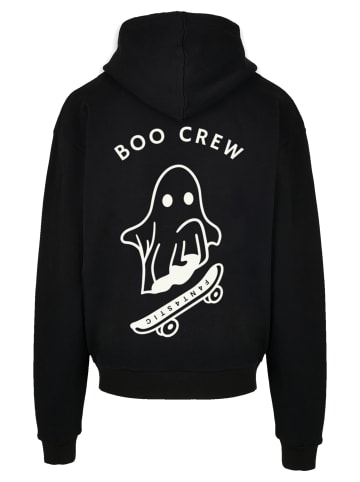 F4NT4STIC Ultra Heavy Hoodie Boo Crew Halloween in schwarz