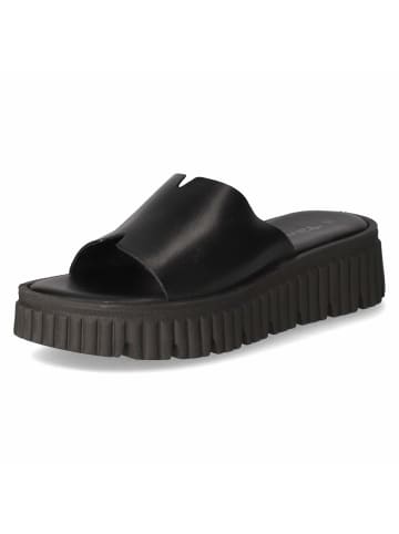 Tamaris Pantolette in schwarz