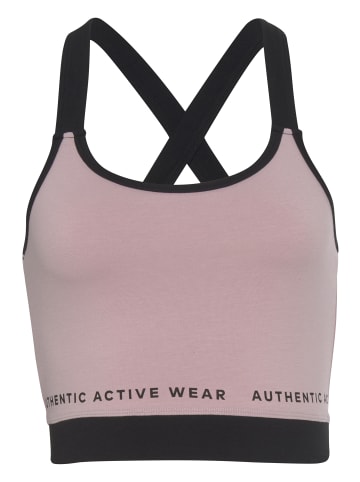 Vivance Active Crop-Top in alt rosa