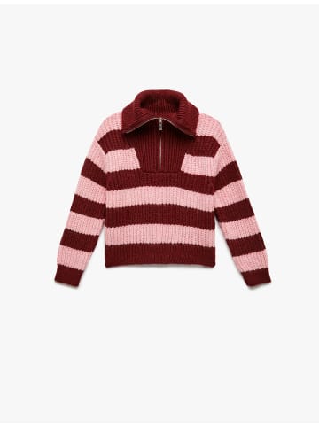 KOTON SWEATERS in Rosa Gestreift