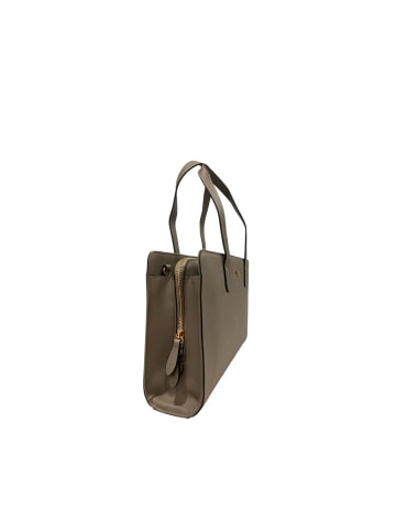 Twinset Grau PU Damen Schulter Tasche