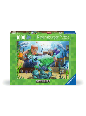 Ravensburger Ravensburger Puzzle 1.000 Teile Minecraft Mosaic in bunt