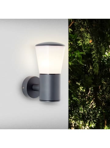 Brilliant Cliffi Außenwandleuchte in anthrazit