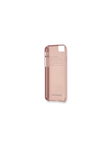 Moleskine Hartschalenetui für Iphone 6/6S/7/8, Aluminium in Roségold