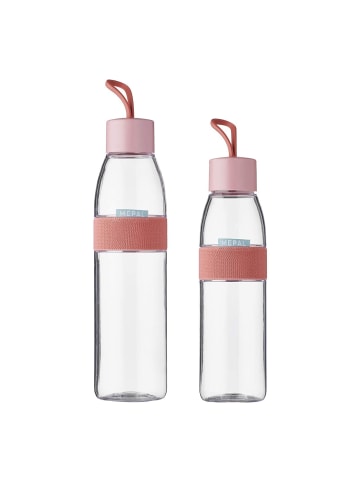 Mepal 2er Set Trinkflaschen ELLIPSE 500 ml & 700 ml in Vivid Mauve