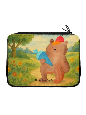 Mr. & Mrs. Panda Menschrmäppchen Bär Schultüte Design ohne Spruch in Weiß