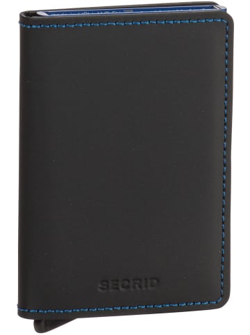 Secrid Geldbörse Slimwallet Matte in Black & Blue