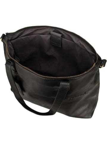 Burkely Shopper Natural Norah 1000810 14" in Bean Black