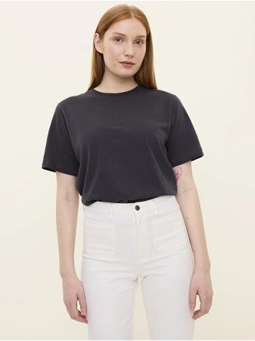 Odd Molly Top Tee in ASPHALT