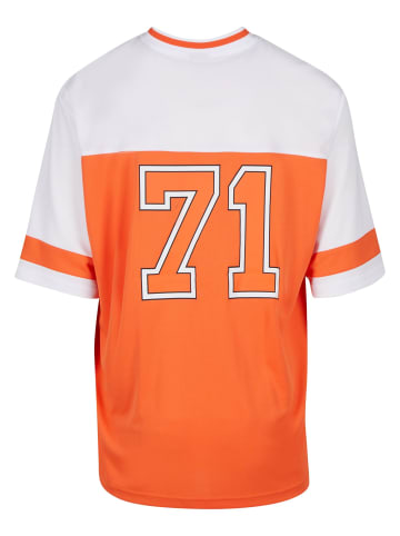 STARTER Mesh-T-Shirts in mandarin