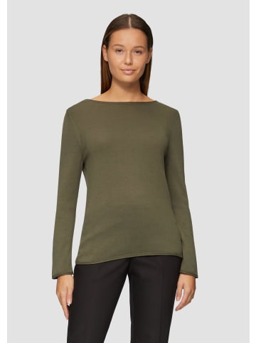s.Oliver Strickpullover langarm in Olive