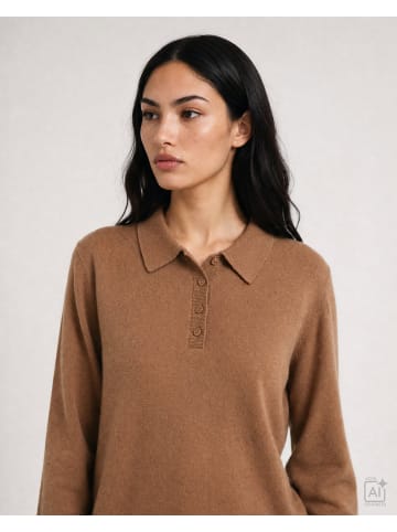 Smith&Soul Pullover mit Polokragen in Toffee