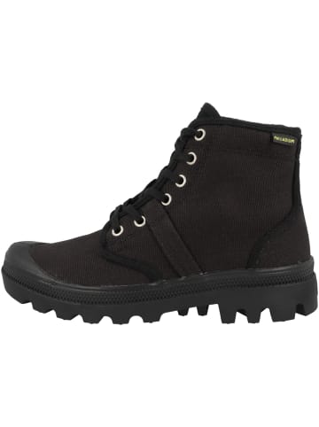 Palladium Schnürboots Pallabrousse in schwarz