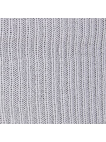 Buff Stirnband Crossknit in solid light grey