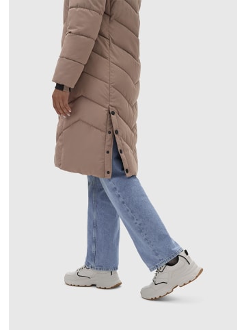 Marikoo Steppmantel Sahnekatzii XIV-1 in Taupe Grey