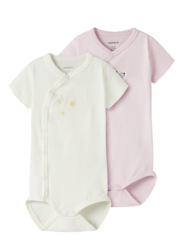 name it Wickelbody 2er-Pack NBFVUBIE WRAP BODY in cradle pink