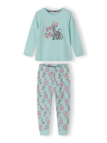 Minoti 2er-Set: Nachtwäsche 20pj90 in türkis