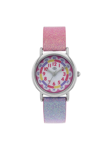 Tom Tailor Quarzuhr Alloy/Edelstahl, IP silber in Rosa