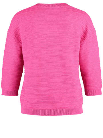 Gerry Weber Pullover 3/4 Arm Rundhals in Solar Pink