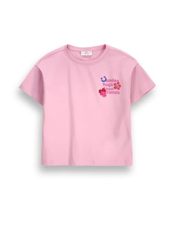 Coccodrillo T-shirt mit kurzen Ärmeln in rosa